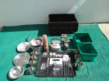 Camping kitchen